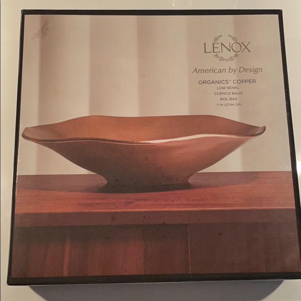 Lenox Organics Copper Bowl